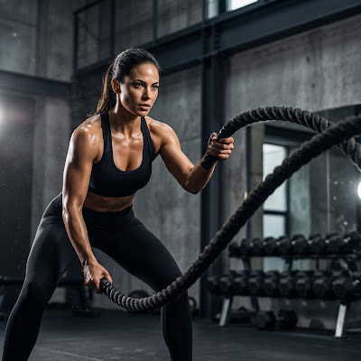 Séance BBE - renforcement musculaire en groupe